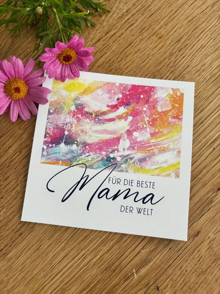 Karte - Für die beste Mama der Welt