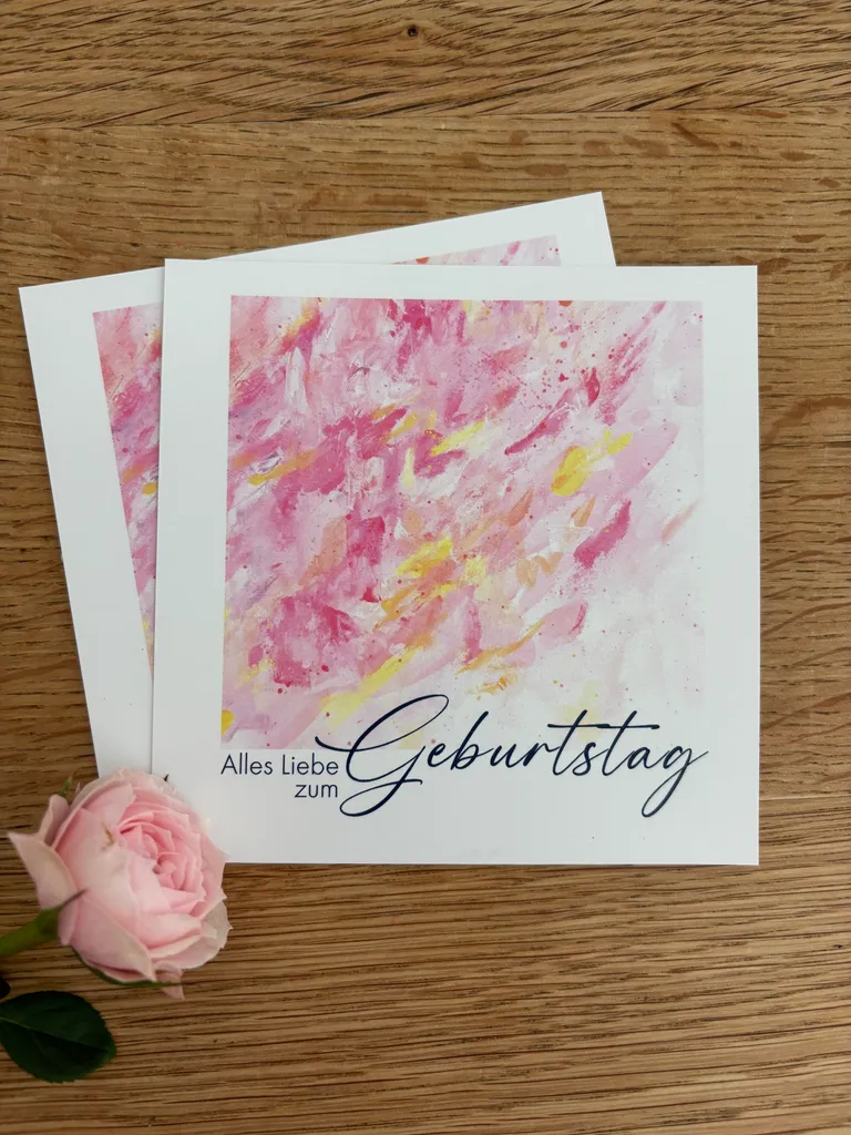 Karte - Alles Liebe zum Geburtstag