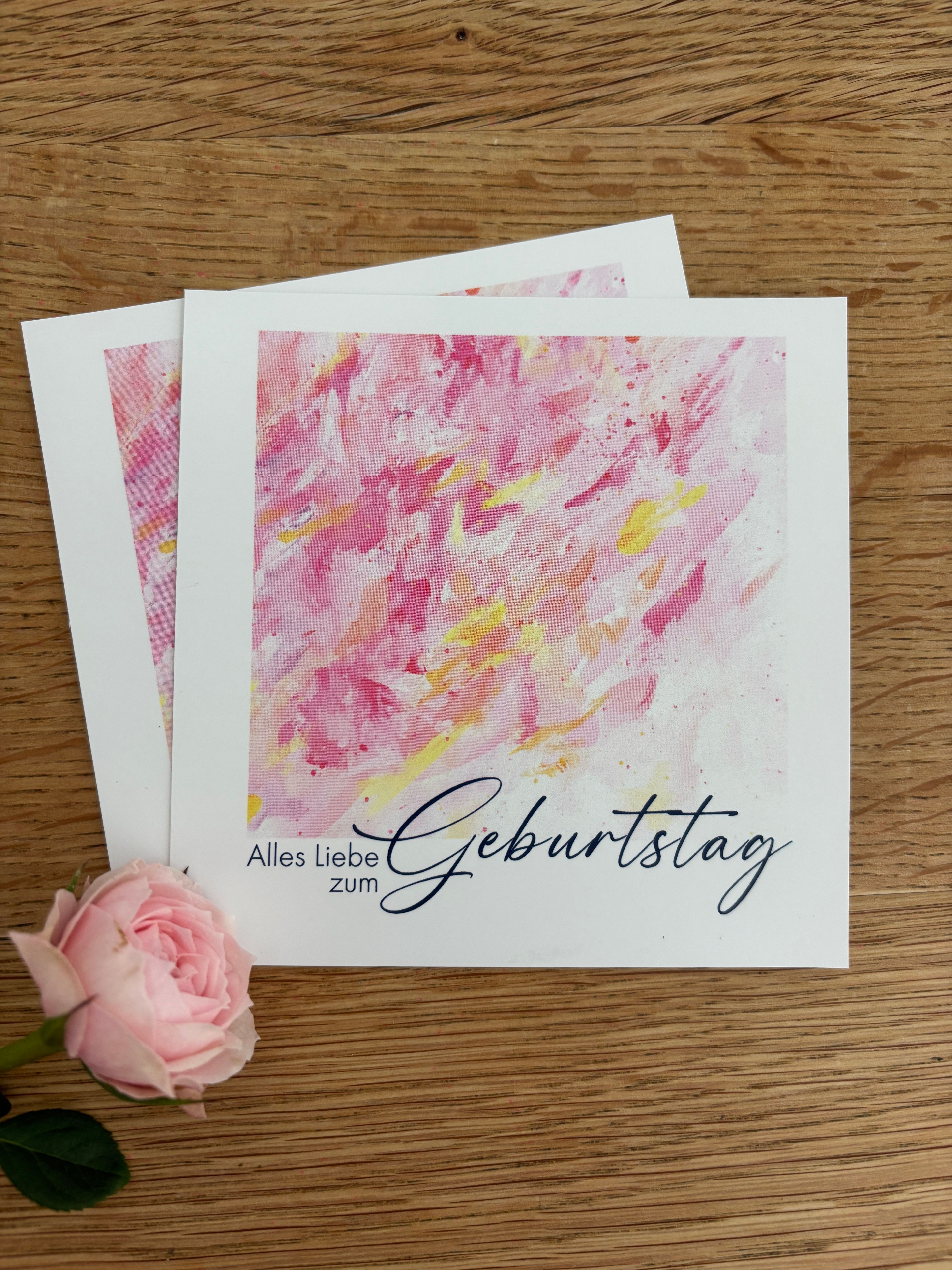 Karte - Alles Liebe zum Geburtstag